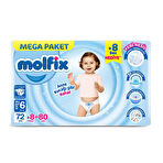 Molfix Molfıx Mega Paket 6 Beden 80 Adet