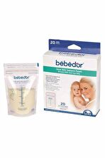 Bebedor Anne Sütü Saklama Poşeti 20'li