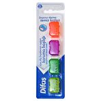 DİFAŞ DİŞ FIRÇASI KORUMA BAŞLIĞI 4 LÜ RENKLİ