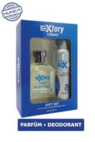 Extory Cobalt ORJINAL Parfüm 100ml+150ml Deodorant GIFT SET