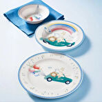 Güral Porselen Eda 3 Parça Bone Mama Takımı - 2134