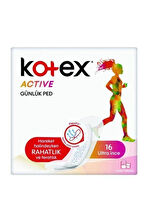 KOTEX ACTIVE GÜLÜK PED 16-ULTRA İNCE