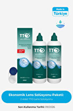 TTO LENS SOLÜSYONU 360 ML 2 ADET SON KULLANIM TARİHİ: 09.2026