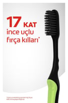 Colgate Mikro İnce Siyah Hassas Temizlik Yumuşak Diş Fırçası 1+1