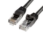 Elitstore Cat6 Patch Kablo 0,30 Metre, Siyah - CAT6-0.3MT-SYH