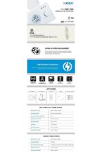 E.C.A Oda Termostatı Kablosuz Poly Pure 100w