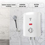 King K 7008 Elektrikli Şofben