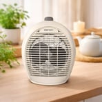 Zenon Fanlı Isıtıcı - Bej - 2000 Watt