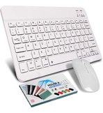 Ozaki Bluetooth Ios Ipad Android Windows Uyumlu Klavye Mouse Seti Ultra İnce Taşınabilir BEYAZ RENK
