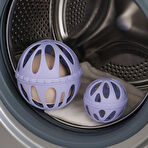 Sütyen ve İç Çamaşır Yıkama Topu Seti Büyük ve Küçük Boy – Hassas Kumaşlar için Koruyucu Yıkama Topu