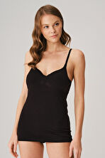 Kadın Modal Pamuklu Lohusa Önden Açılan Süngerli Cuplu Emzirme Atleti (8557) MAN8557