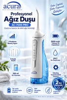 Acura AC-7000 PRO Profesyonel Şarjlı Ağız Duşu
