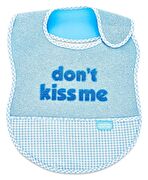 Babyjem Lüks Öpme Beni Mama Önlüğü Mavi