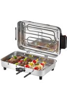 Mega Boy Elektrikli Izgara Mangal Barbekü 38*24 Cm - 1100 W Tnrız1702