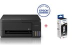 Epson EcoTank L3350 Wi-Fi + Tarayıcı + Fotokopi Renkli Çok Fonksiyonlu Tanklı Yazıcı C11CL62413 + Orjinal Siyah Mürekkep Hediyeli