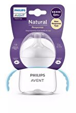 Philips Avent Natural Response Eğitici Bardak 6 Ay+,Tepkili Biberon Emziği SCF263/61
