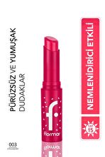 Flormar Shea ve Kakao Yağı İçeren Stik Renkli Dudak Nemlendiricisi - Lip Balm -003 STRAWBERRY-8690604555383