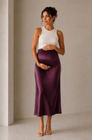 Luvmabelly MYRA9035- Saten Etek -Mor