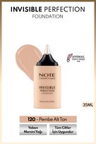 Invisible Perfection Foundation Hafif Yapılı Doğal Bitişli Fondöten - 120 Natural Ivory