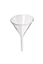 Cam Huni 75 mm – Kısa Saplı Isıya Dayanıklı Borosilikat Cam Laboratuvar ve Mutfak Kullanımı İçin