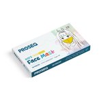 Kız-Erkek Çocuk Unisex Meltblown Filtreli 3 Katlı Telli Sarı Çocuk Maskesi (10 Lu Paket)