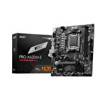MSI PRO A620M-E AMD A620 AM5 SOKET DDR5 6000(OC)MHz HDMI VGA mATX