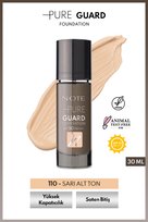 Pure Guard Foundation 110 Pure Beige SPF 50 Yoğun Kapatıcı Saten Bitişli Fondöten 