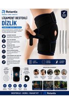 Patella Ligamet Destekli Önü Açık Dizlik Yan Parlar Yay Takviyeli