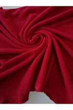 Bebek Polar Battaniye Kırmızı Polar Bebek İnce Örtü 90 x 100 cm