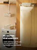 Portatif Katlanabilir Çift Sterilizasyonlu Çamaşır Kurutma Makinesi