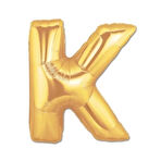 Altın Sarısı Folyo Harf Balon