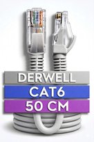 50 Cm Cat6e 8p8c Rj45 Network Internet Ethernet Bilgisayar Kablosu Modem Lan Rj45 Patch Kablo