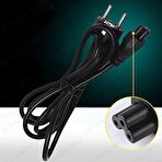 AYNI GÜN 1.5mt 1,5 metre Power Kablo Yonca POWER 3 PİN Güç Notebook Laptop Kablosu Adaptör Teyp Fişi
