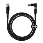 Baseus Zinc Manyetik Type-C to DC Round (79x55mm) Lenovo Laptop Şarj Kablosu 100W 2m-(5775)
