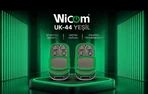 WİCOM RENKLİ UK-44 Akıllı Kodlanabilir Kumanda (OTOMATİK KAPI MOTORU,BARİYER,KEPENK,PANJUR)2 ADET)