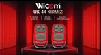 WİCOM RENKLİ UK-44 Akıllı Kodlanabilir Kumanda (OTOMATİK KAPI MOTORU,BARİYER,KEPENK,PANJUR)2 ADET)