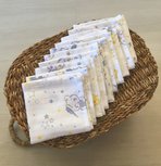 Müslin Bebek Ağız Bezi ( 10 Adet )