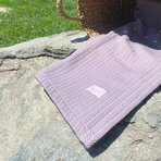 Örgü Desen %100 Pamuk Bebek Pike Battaniye 100x110