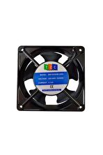 Kare Fan 120X120X38mm 220V Metal Kasalı