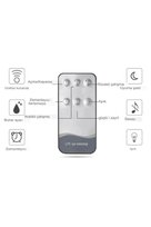 Açık Ahşap 550 Ml Aroma Difüzörü Buhar Ultrasonik 7 Renk Led Işıklı Aromatik Oda Kokusu Hava Nemlendirici Buhar Makinesi