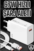 67W Şarj Aleti Turbo Hızlı Type-C Şarj - Lisinya