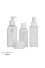 Seyahat Kiti-4'lü Doldurulabilir Şişe Seti Kozmetik Kutu