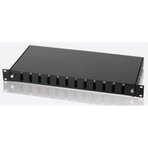 URANIUM PPR12PSCDX 12 PORT F/O SC DX RAL9005 PATCH PANEL(10F-SB1U12PSCDX-REA)