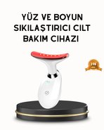 Nevamel® Boyun ve Gıdı Toparlayıcı EMS Cilt Sıkılaştırıcı 7000 Titreşim Isı Terapisi