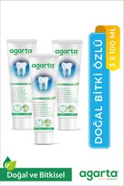 Agarta Doğal 3 Adet Bitkisel Diş Macunu 100 ml