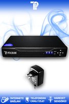 PICAM 8 Kanal AHD DVR Xmeye Hibrit Kayıt Cihazı
