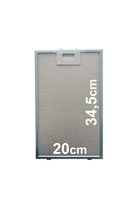 3420 klas İçin Davlumbaz Aspiratör 200X345 Alüminyum Yağ Süzgeç Tel Kaset Filtre