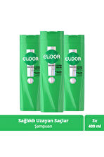 Elidor Saç Bakım Şampuanı Sağlıklı Uzayan Saçlar 400 ml x3