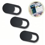 3’lü Webcam Kapatıcı – Laptop, Tablet ve Telefon Uyumlu Gizlilik Kamera Kapağı (Plastik)