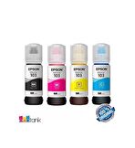 Epson 103 EcoTank L3151 4 Renk Orjinal Mürekkep Takımı